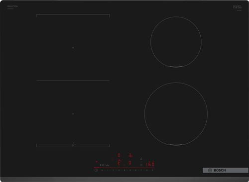 Placa de Indução Bosch Serie 6 PVS731HC1E | Elétrica | 71 cm | 4 Zonas | Preto