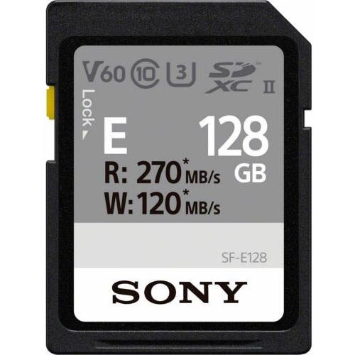 Cartão de Memória SDXC Sony SF-E64 UHS-II - 128GB