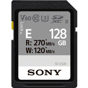 Cartão de Memória SDXC Sony SF-E64 UHS-II - 128GB