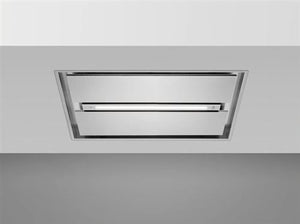 Exaustor Integrado de Teto AEG DCE5960HM | 90x70 cm | 590 m³/h | 63 dB | A | Aço inoxidável