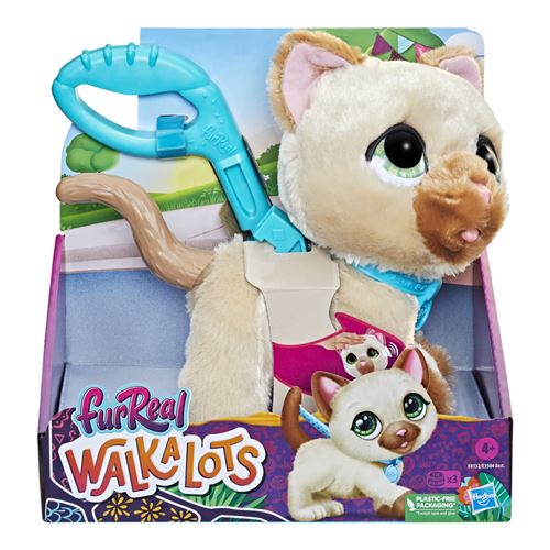 Peluche Gatinha furReal Walkalots - Hasbro