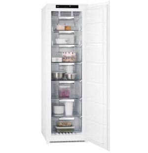 Arca Congeladora Vertical Encastrável AEG ABE818F6NS | 177,2x54x54,9 cm | 204 L | F | Branco