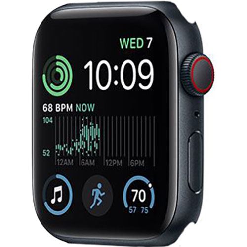 Apple Watch SE GPS 40mm - Cellular - Alumínio Meia-Noite - Recondicionado - REtech - Grade A