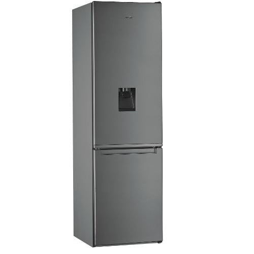 Frigorífico Combinado Whirlpool W7 921I OX AQUA | 202,7x59,6x67,8 cm | 264 L | E | Aço inoxidável