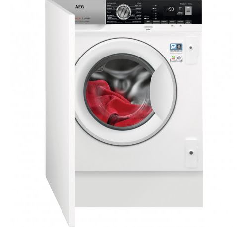 Máquina de Lavar e Secar Roupa AEG L7WEE741BI | Encastrável | 7/4 Kg | 1600 RPM | E | Branco