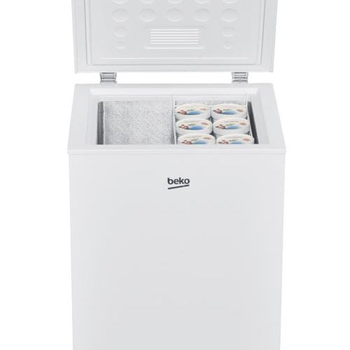 Arca Congeladora Horizontal Beko CF100WN | 84,5x54,5x54,5 cm | 98 L | F | Branco