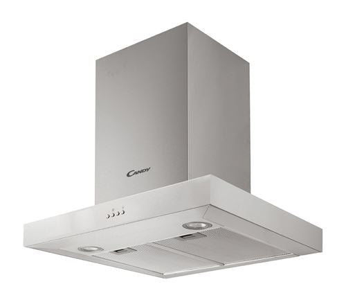 Exaustor de Parede Candy Décor CMB655X | 54,8x60x50 cm | 620 m³/h | 67 dB | C | Aço inoxidável