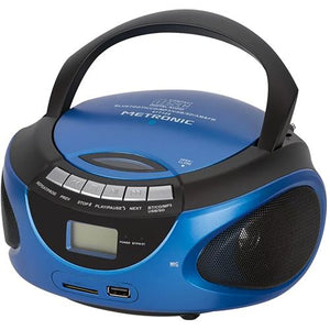 Rádio CD Bluetooth Metronic - Azul