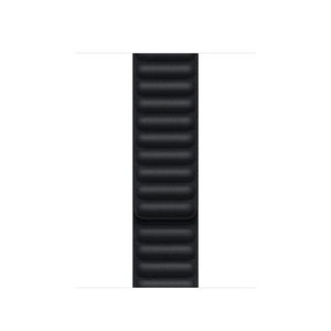 Bracelete de Elos em Pele Apple Watch 41mm S/M- Meia Noite