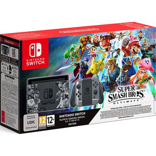 Consola Nintendo Switch - Edição Super Smash Bros. Ultimate