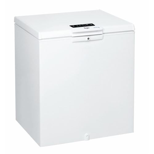 Arca Congeladora Horizontal Whirlpool WHE 20112 | 86,5x80,6x64,2 cm | 166 L | E | Branco