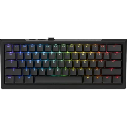 Teclado Gaming Mecânico Ducky One X Mini 60% Wireless Tri-Mode RGB
