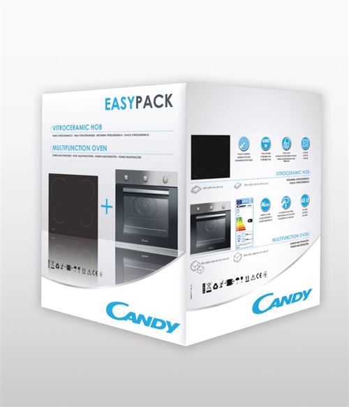 Forno Elétrico Candy FCP602X/ECH64CC | 65 L | A+ | Aço inoxidável