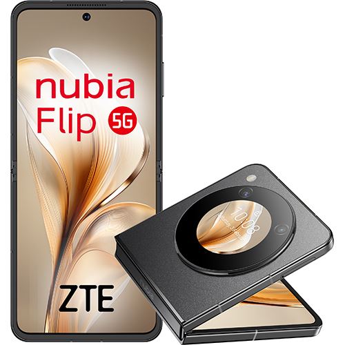 Smartphone ZTE nubia Flip 5G - 256GB - Cosmic Black | A MediaMarkt