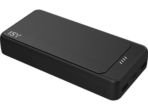 Powerbank ISY IPP-20000-C-BK-1 20000 mAh Preto