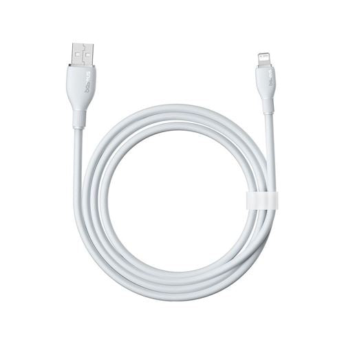 Cabo USB - C para Lightning Baseus Pudding Series 1.2m - Branco