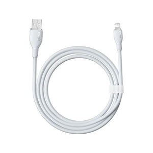 Cabo USB - C para Lightning Baseus Pudding Series 1.2m - Branco