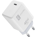 Carregador USB-C Cellularline 40W - Branco