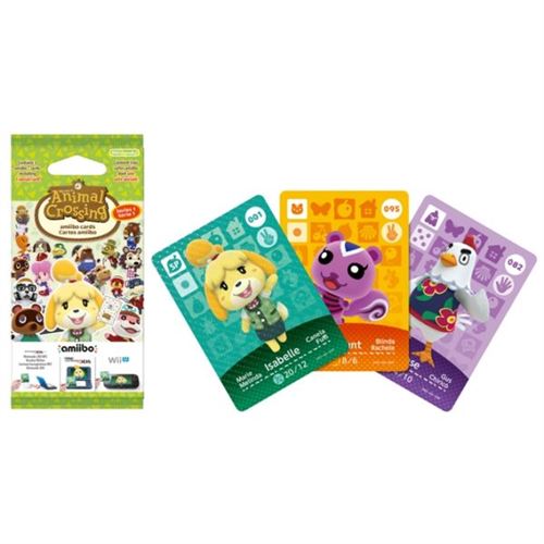 Pack Amiibo Animal Crossing - Série 1