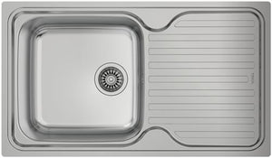 Lava-Loiça Teka CLASSIC 1C 1E SF | 1 Cuba | Aço inoxidável
