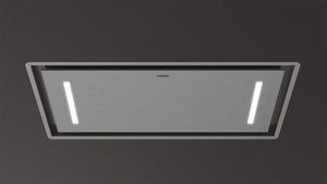 Exaustor Integrado Haier I-Design HACI100RCS6X | 20x100x50 cm | 535 m³/h | 67 dB | A+ | Aço inoxidável
