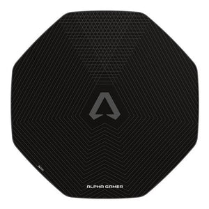 Tapete para Cadeira Gaming Alpha Gamer Octan Preto/Cinzento
