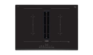 Placa de Indução Bosch Serie 6 PVQ731F25E | Elétrica | 71 cm | 4 Zonas | Preto