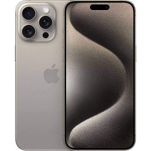 Apple iPhone 15 Pro Max - 256GB - Titânio Natural - Recondicionado - REtech - Grade A