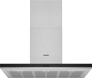Exaustor de Parede Siemens iQ700 LC91BUV50 | 106,4x89,8x50 cm | 920 m³/h | 64 dB | A+ | Aço inoxidável