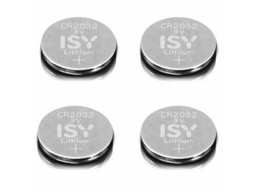Pilhas Lítio ISY IBA-2032 CR2032 Pack 4 Lithium Power 3V