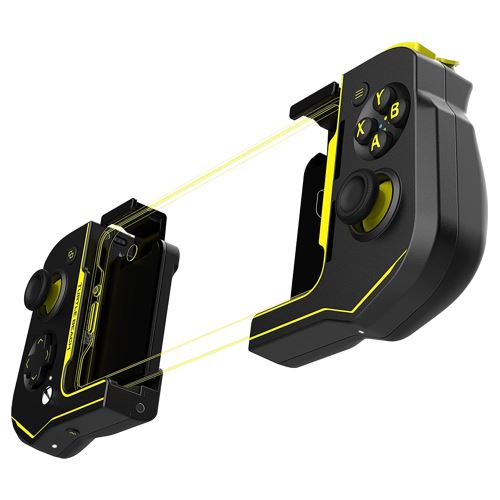 Comando Atom Preto e Amarelo - Android