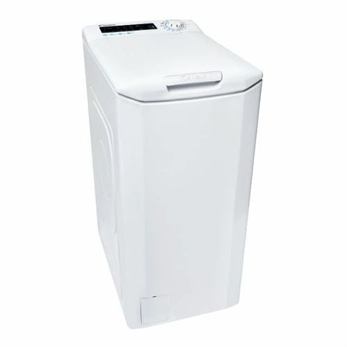 Máquina de Lavar Roupa Carga Superior Candy CSTG 28TE/1-S | 8 Kg | 1200 RPM | F | Branco