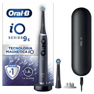 Escova de Dentes Elétrica Oral-B iO 9S + Estojo de Viagem - Preto