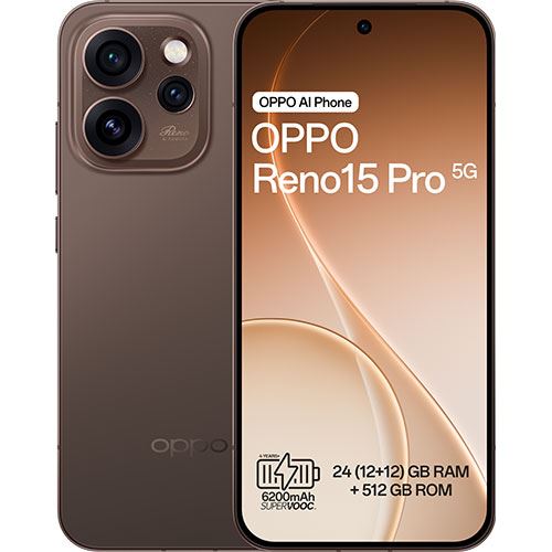 Oppo Reno15 Pro 5G - 512GB - Preto Mocha | Darty