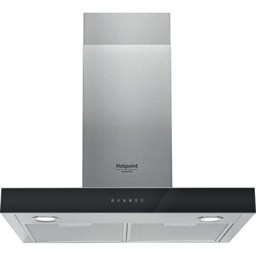 Exaustor de Parede Hotpoint HHBS 6.7F LT X | 115x60x45 cm | 713 m³/h | 60 dB | B | Aço inoxidável