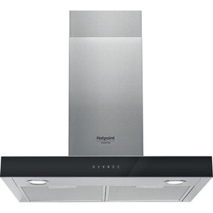 Exaustor de Parede Hotpoint HHBS 6.7F LT X | 115x60x45 cm | 713 m³/h | 60 dB | B | Aço inoxidável