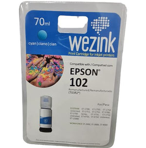 Recarga de Tinta Wezink 102 Cyan