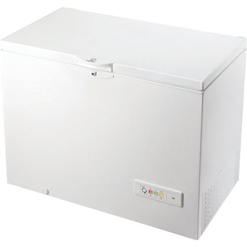 Arca Congeladora Horizontal Indesit OS 1A 300 H 2 | 91,6x118x69,8 cm | 315 L | F | Branco