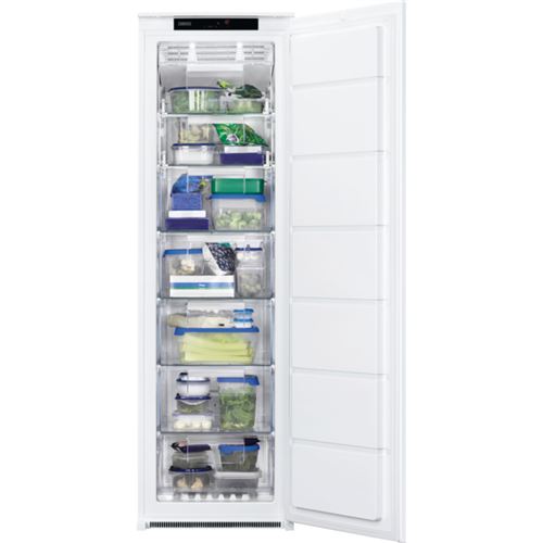 Arca Congeladora Vertical Encastrável Zanussi ZUNN18FS1 | 177,2x54,8x54,9 cm | 204 L | F | Branco