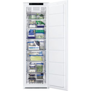 Arca Congeladora Vertical Encastrável Zanussi ZUNN18FS1 | 177,2x54,8x54,9 cm | 204 L | F | Branco