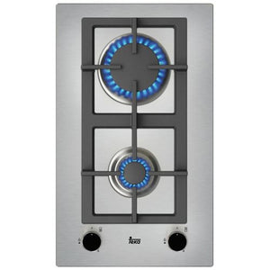 Placa a Gás Teka EFX 30.1 2G AI AL CI But | Gás Butano/Propano | 30.5 cm | 2 Zonas | Aço inoxidável