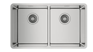 Lava-Loiça Teka Be Linea RS15 2C 740 | 2 Cubas | Aço inoxidável