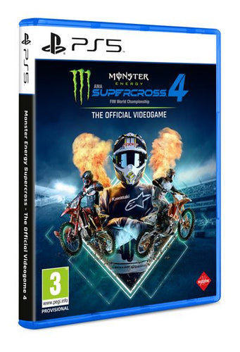 Monster Energy Supercross - The Official Videogame 4 - PS5