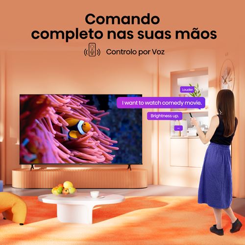 Smart TV Hisense 75" 4K UHD 75A6K - 190cm