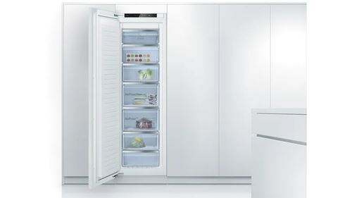 Arca Congeladora Vertical Encastrável Bosch GIN81ACE0 | 177,2x55,8x54,5 cm | 212 L | E | Branco