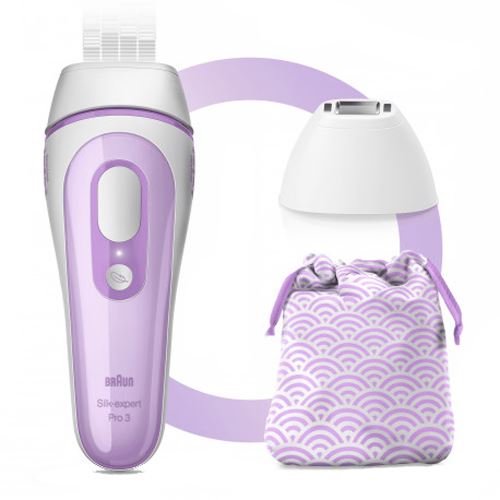 Depiladora Braun IPL PL3132 - Branco | Lilás