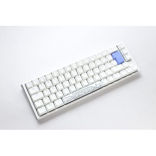 Teclado Gaming Mecânico Ducky ONE 3 Classic SF Pure White RGB - Layout PT - MX Silver