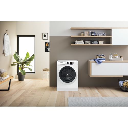 Máquina de Lavar Roupa Hotpoint NS 823 WK SPT N | 8 Kg | 1200 RPM | D | Branco