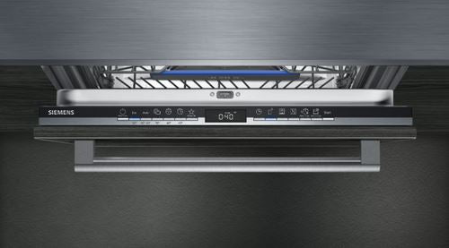 Máquina de Lavar Loiça Encastrável Siemens SN73HX60CE | 14 talheres | 60 cm | D | Preto