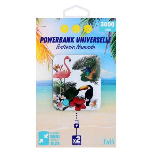 Powerbank T'nB Slim 3000mah